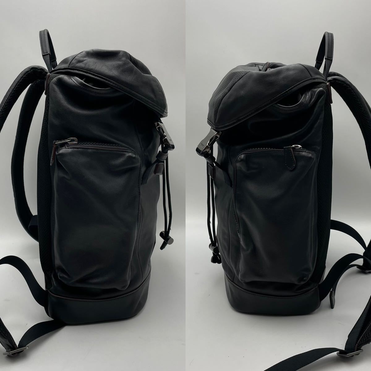 1円〜 極美品 COACH コーチ レンジャー メンズ ビジネス リュック 