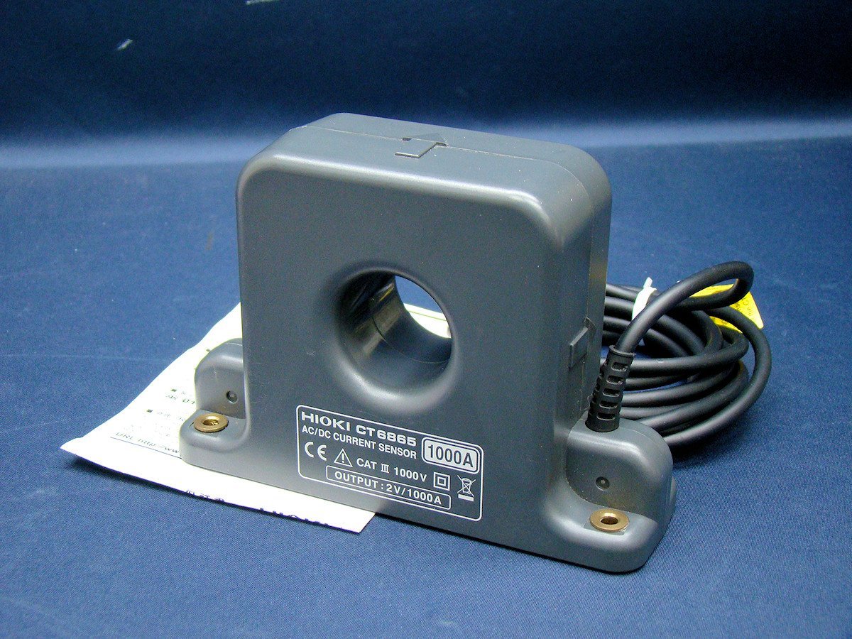 HIOKI 日置 CT6865 AC/DCカレントセンサ 交流/直流 1000A 中古 HIOKI