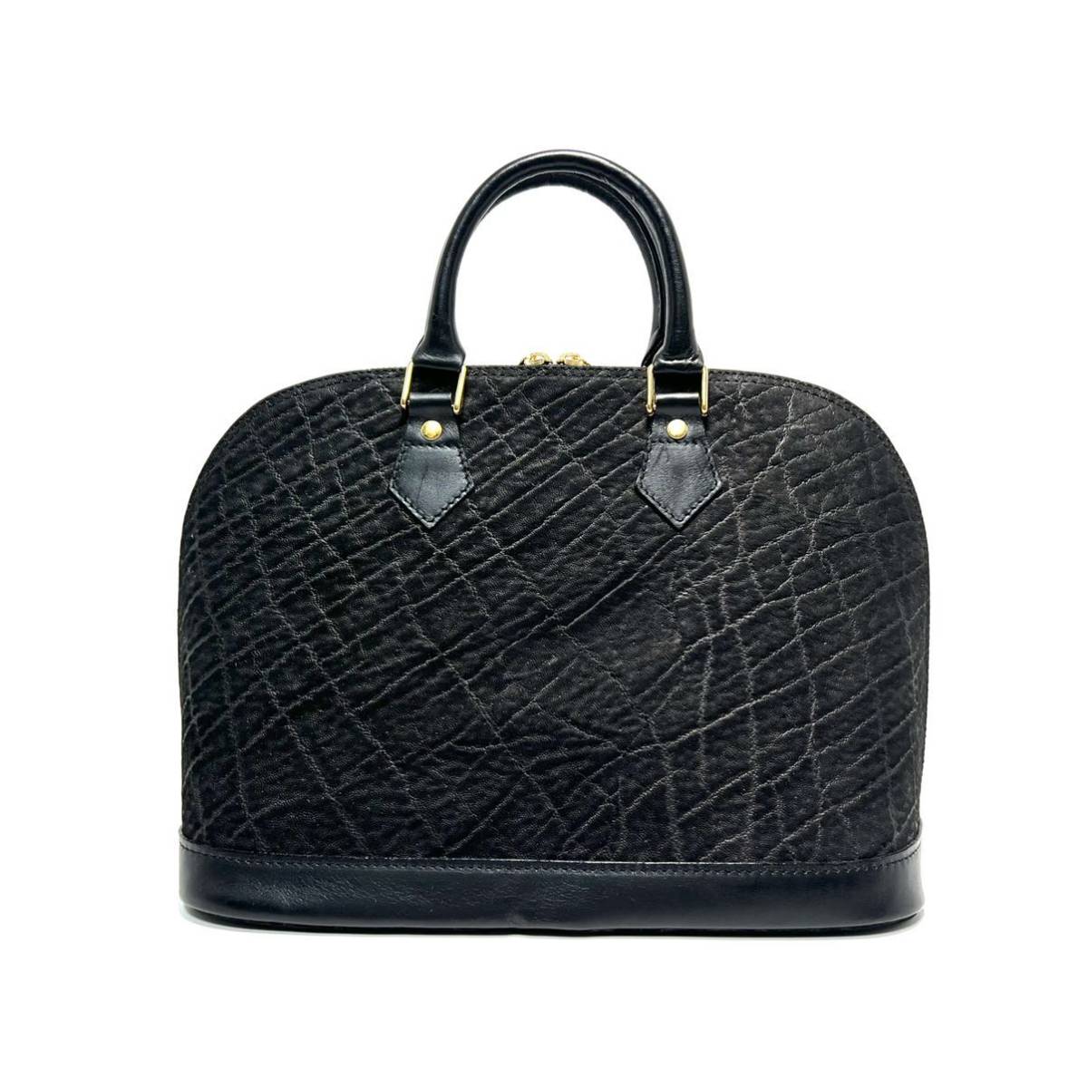☆美品☆ Elephant leather エレファントレザー 象革 ITALY製 