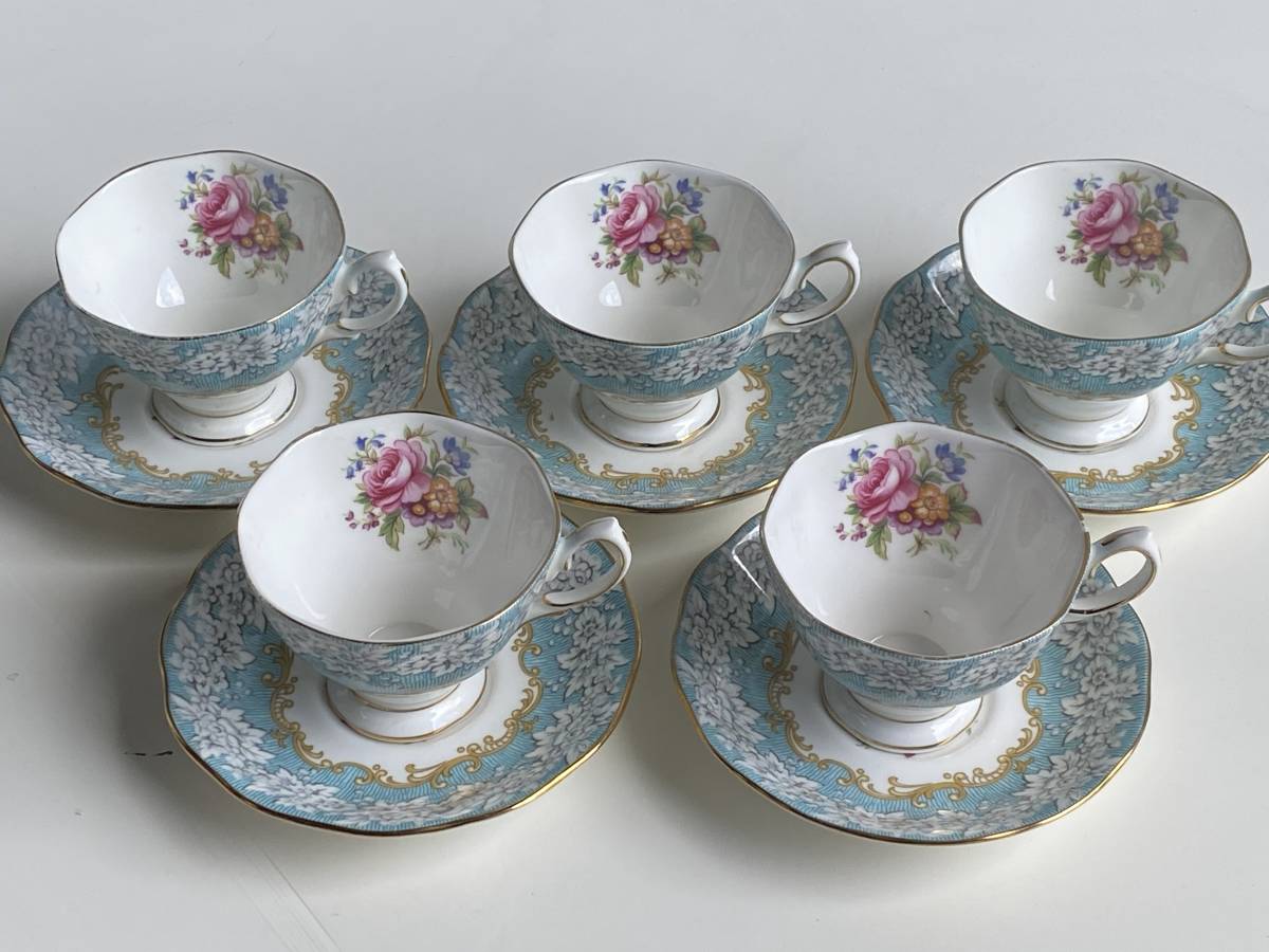 ⑲◇ROYAL ALBERT ロイヤルアルバート◇カップ＆ソーサー Enchantment 