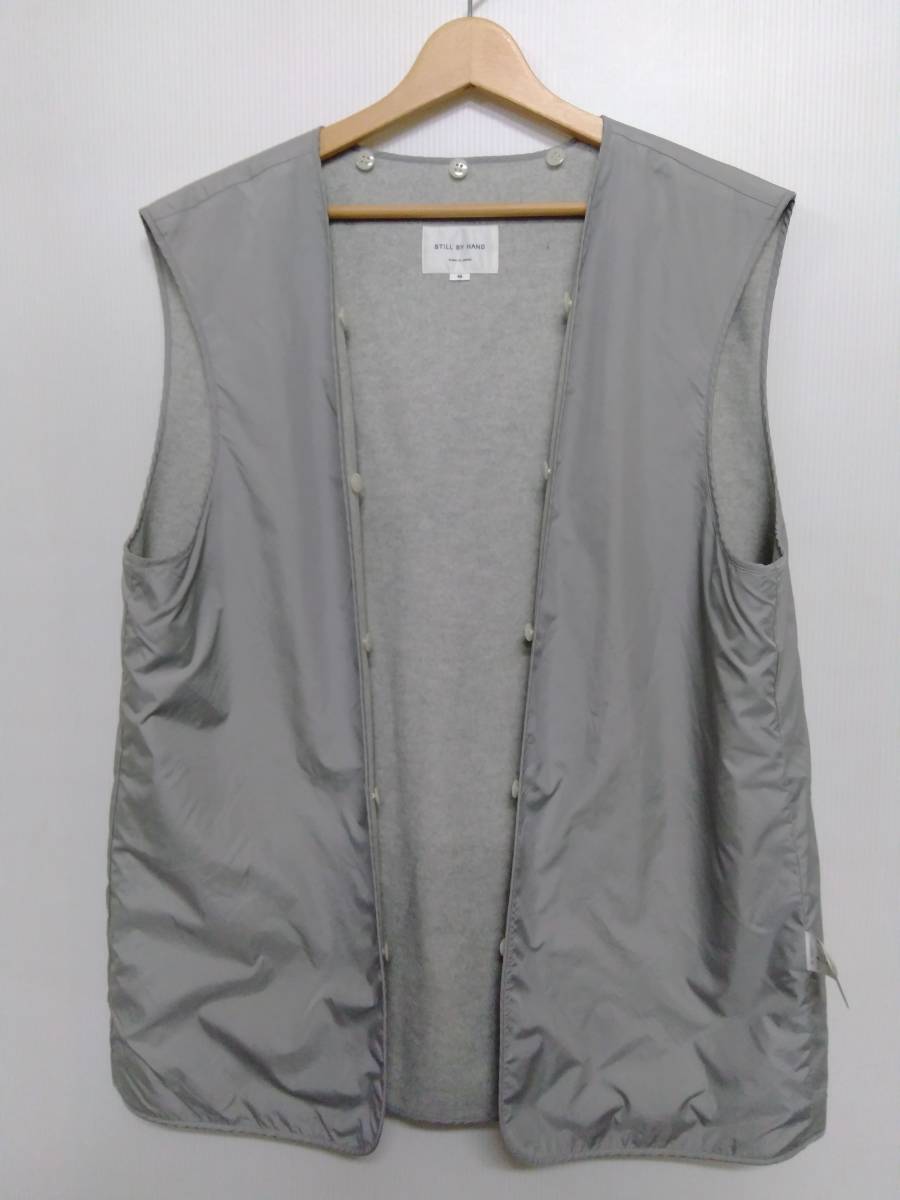 STILL BY HAND ステンカラーコート カーキ 46 薄手 ライナー付き 日本
