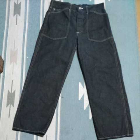 高品質，定番 東洋BUZZ RICKSONS バズリクソンズ US ARMY デニム トラウザー シンチバック ワークパンツ ミリタリー ビンテージ ペインターパンツ(ジーンズ)｜売買されたオークション情報、yahooの商品情報をア 男性用