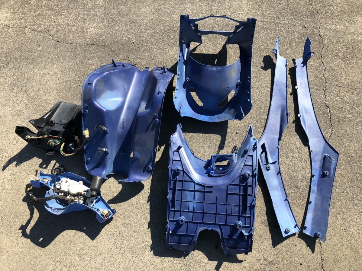 af18 Dio ディオ 青テラ 純正カウル 5点セット af18 Dio ディオ