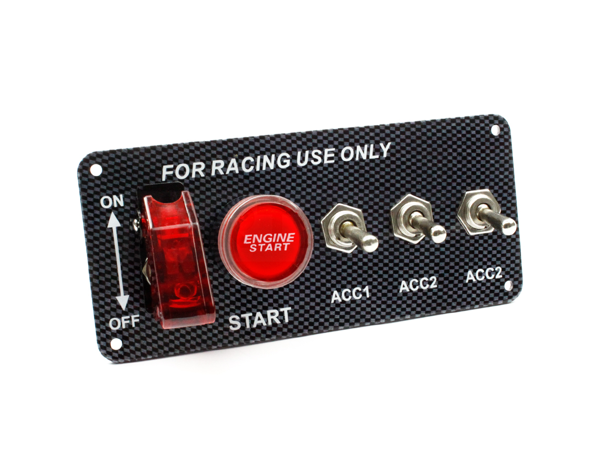 人気定番，お得 12V 汎用 カーボン柄 レーシングスイッチ パネル 3連スイッチ ロケットスイッチ スタータースイッチ トグルスイッチ / 147-9 NA(その他)｜売買されたオークション情報、yahooの商品情報をアーカ その他