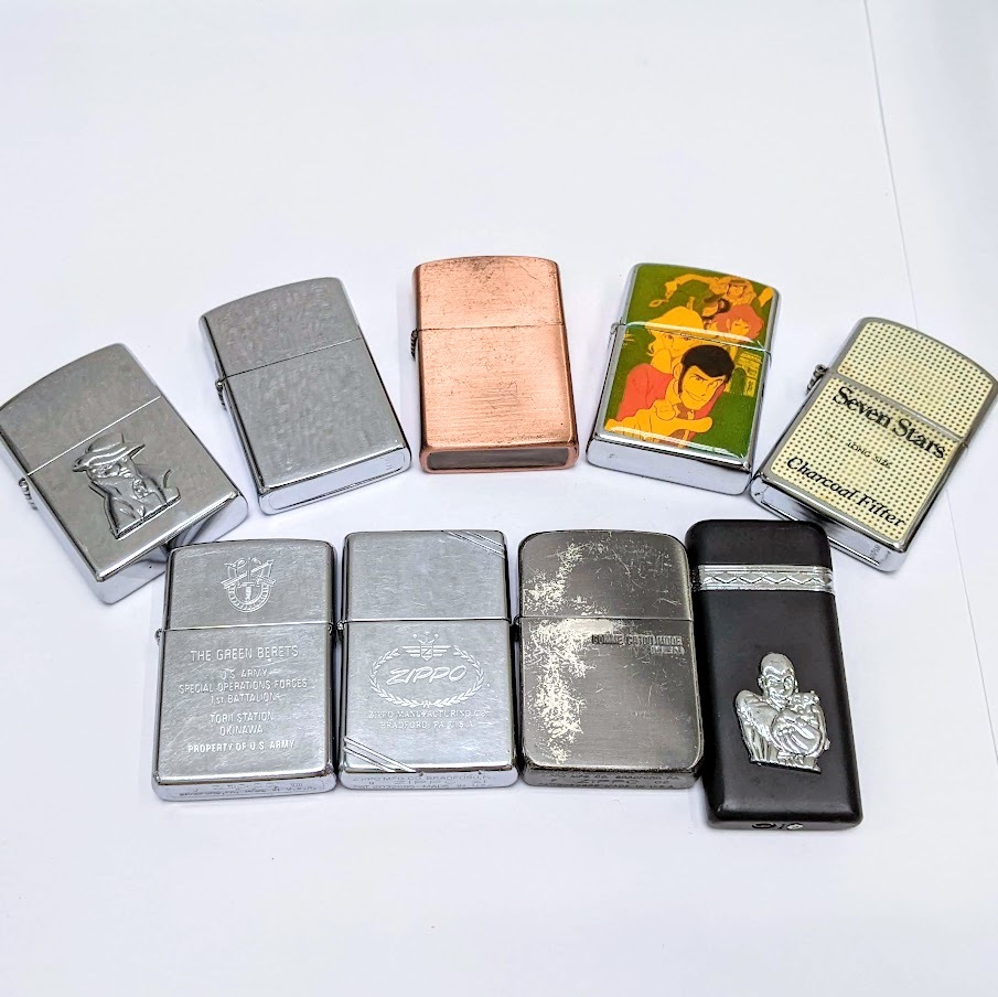 4975】Zippo ジッポー ガスライター ライター まとめ ルパン三世 Seven 