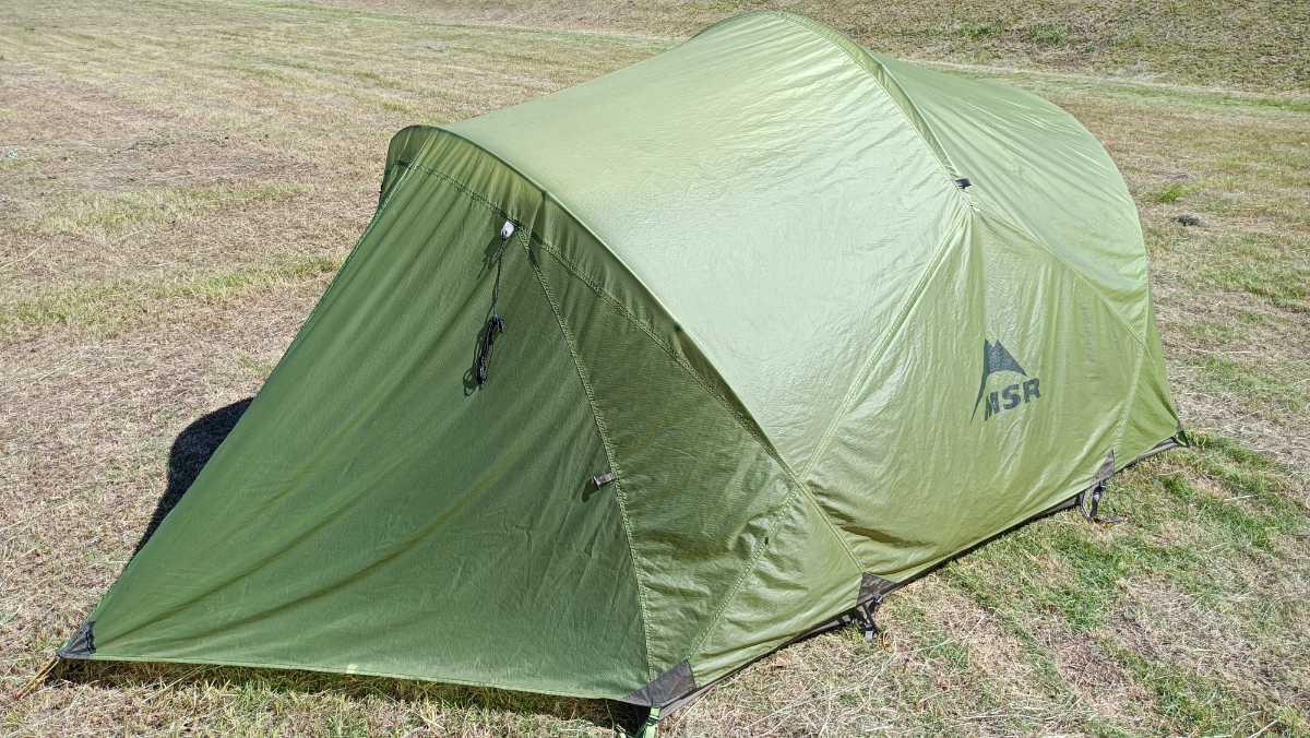 アウトドア MSR Mutha Hubba HP 3人用テント FP付