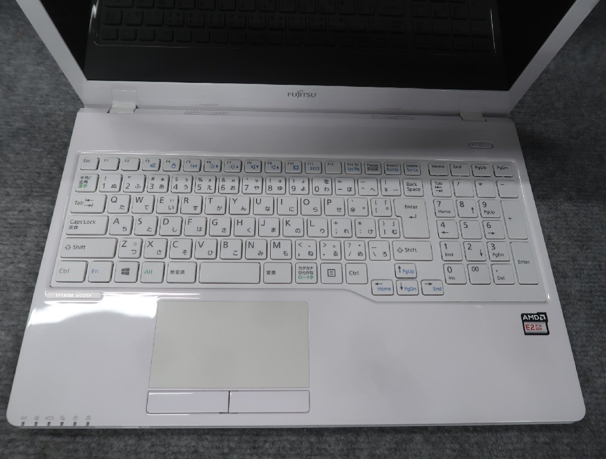 富士通 AH30⁄D1 AMD Home・AMD 15.6型ノートPC[Win10 アウトレット品
