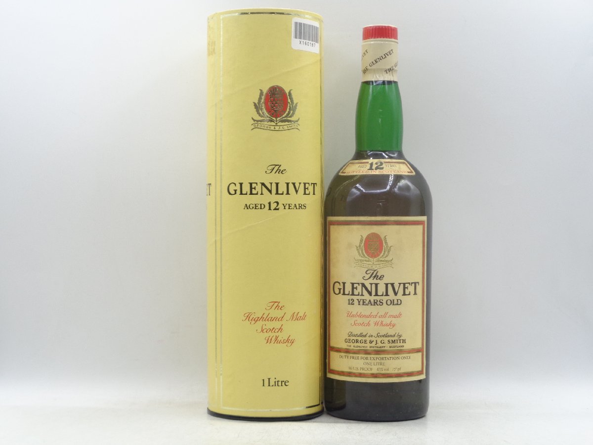 古酒The 古酒☆The GLENLIVET⁄グレンリベット 12年 特級従価 The