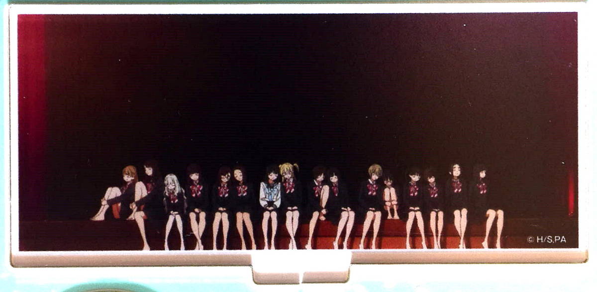 アニメ 明日ちゃんのセーラー服 場面写アクリルスタンド 【F】 クラス 