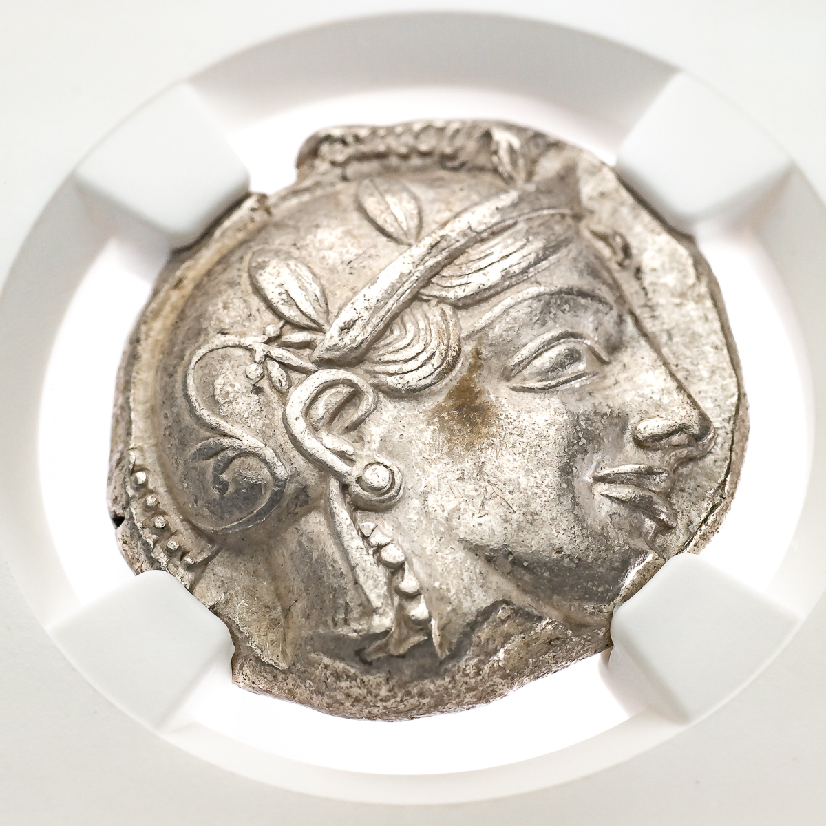 紀元前455-440年 初期過渡期タイプ】古代ギリシャ アテネ テトラ