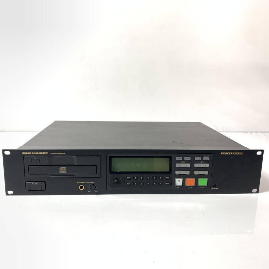 【希少】marantz マランツ PMD330 業務用CDプレーヤー marantz マランツ PMD330&frasl;F1B Players CD MARANTZ