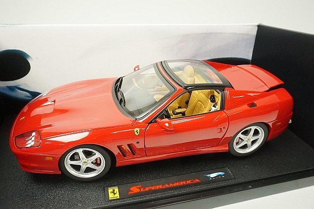 1/18 フェラーリ スーパーアメリカ 1/18 ホットウィールエリート