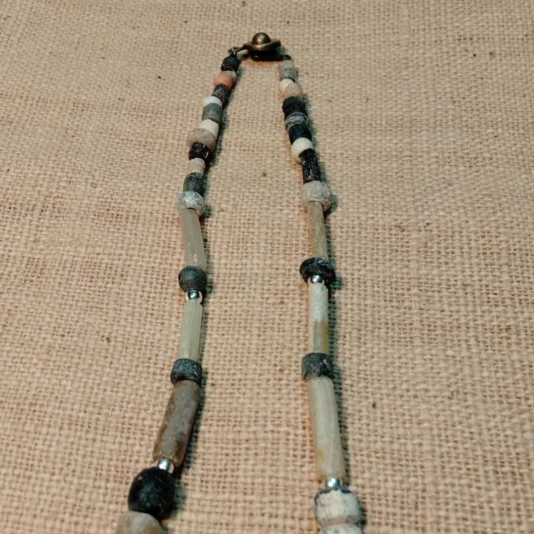 ☆とんぼ玉☆古代イスラム玉トップ、 ローマンガラスビーズ繋ぎ