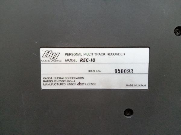 レア MUSIC WORKS REC-10PRO動作品 マルチトラックレコーダー ZOOM