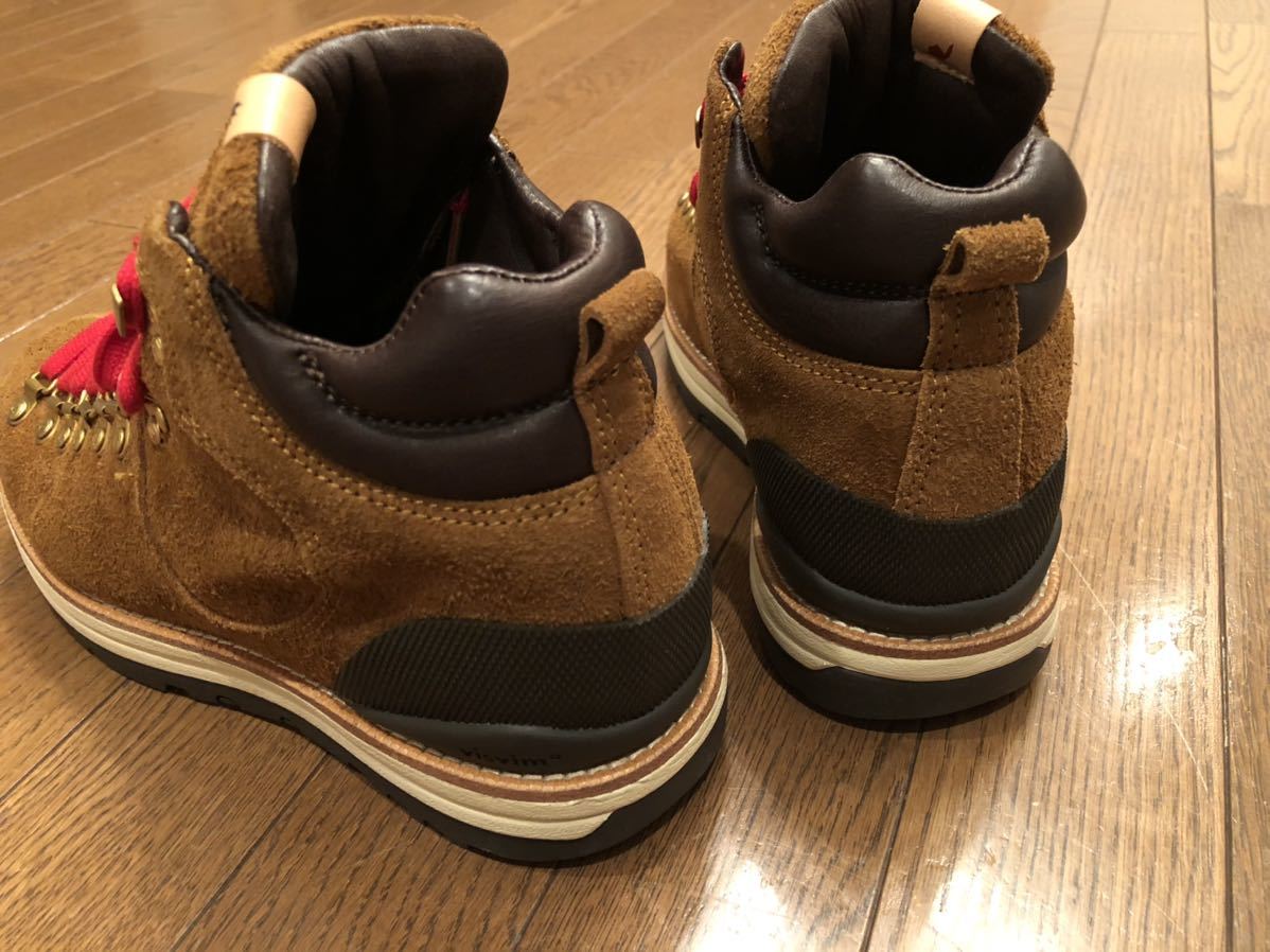 新品 visvim SERRA US8 BROWN ビズビム セラ トレッキング ブーツ No 