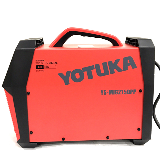 1円 新品同様 HAIGE YOTUKA YS-MIG215DPP 直流 半自動溶接機 単相200V 