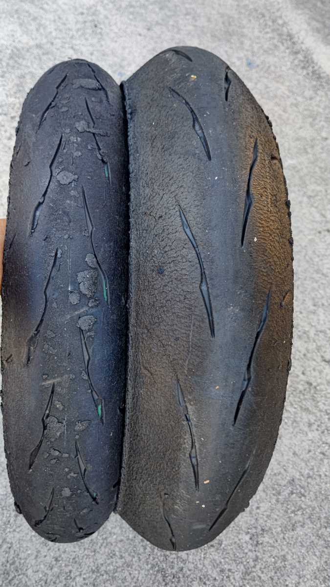 BATTLAX RACING R11（110/70R17，140/70R17）セット【CBR250R