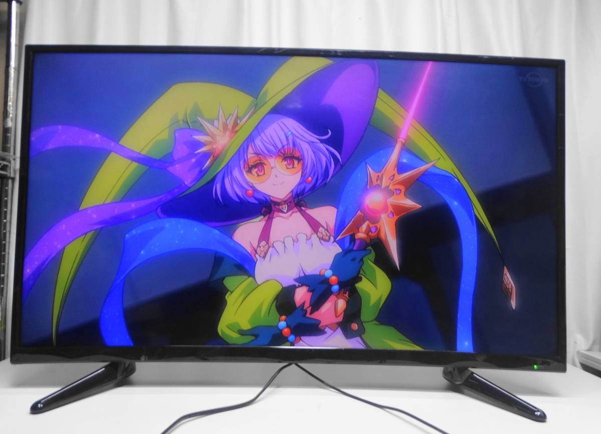 Va5308 TEES LE-4030TS 40V型 デジタルフルハイビジョン LED液晶テレビ17年製Bカード付き、リモコン欠品