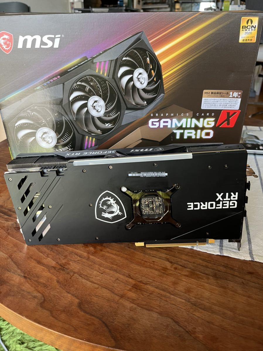 動作確認済み】GeForce RTX 3070 GAMING X TRIO MSI 非LHR RTX 0 X GPU