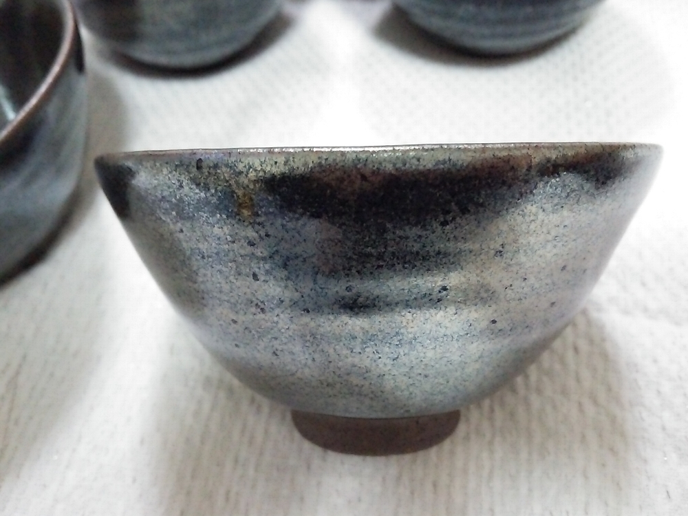 茶道具 ☆一美堂☆茶道具☆在銘☆『抹茶碗8客』☆数茶碗☆綺麗です