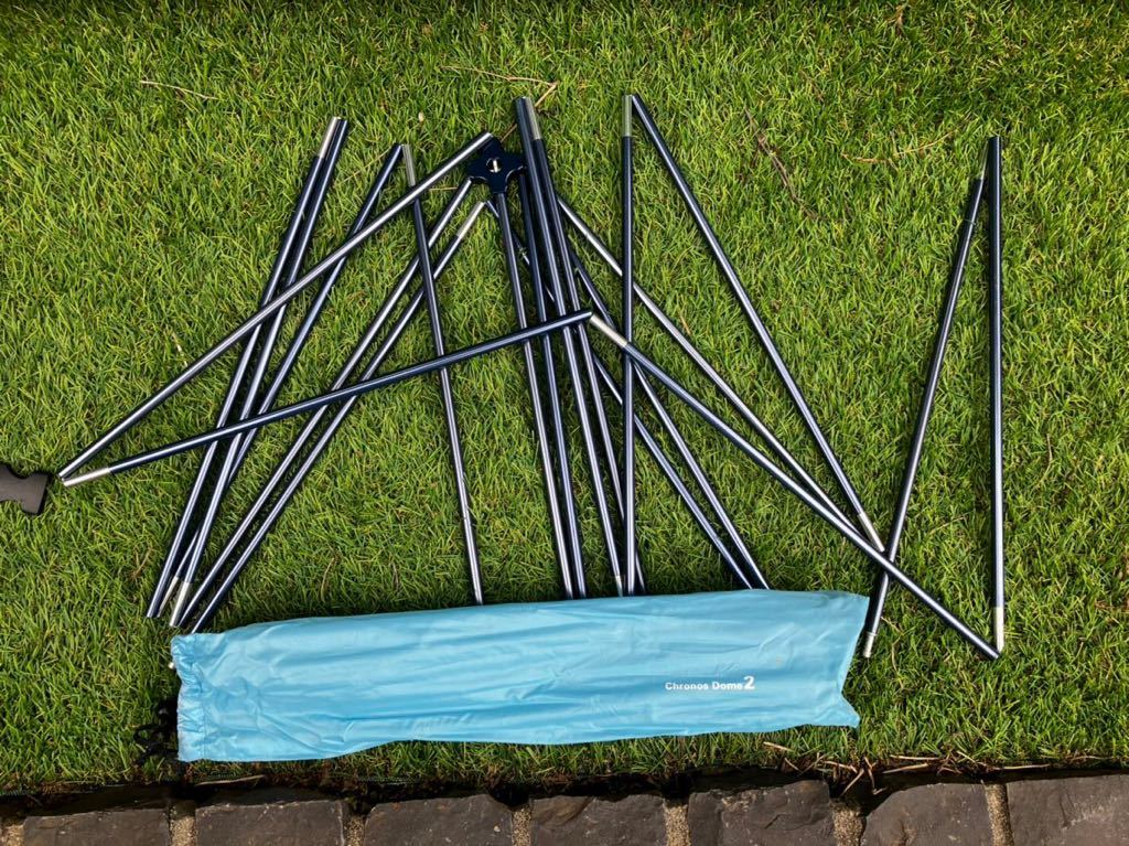 送料無料】モンベル クロノスドーム2型 純正グランドシート ミニタープ  