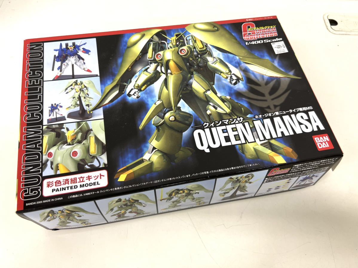 格安 未組立 ガンダムコレクション 1/400 クィンマンサ ネオジオン軍ニュータイプ専用MS 彩色済組立キット BANDAI ガンプラ 機動戦士ガンダム(機動戦士ガンダム)｜売買されたオークション情報、yahoo 機動戦士ガンダム