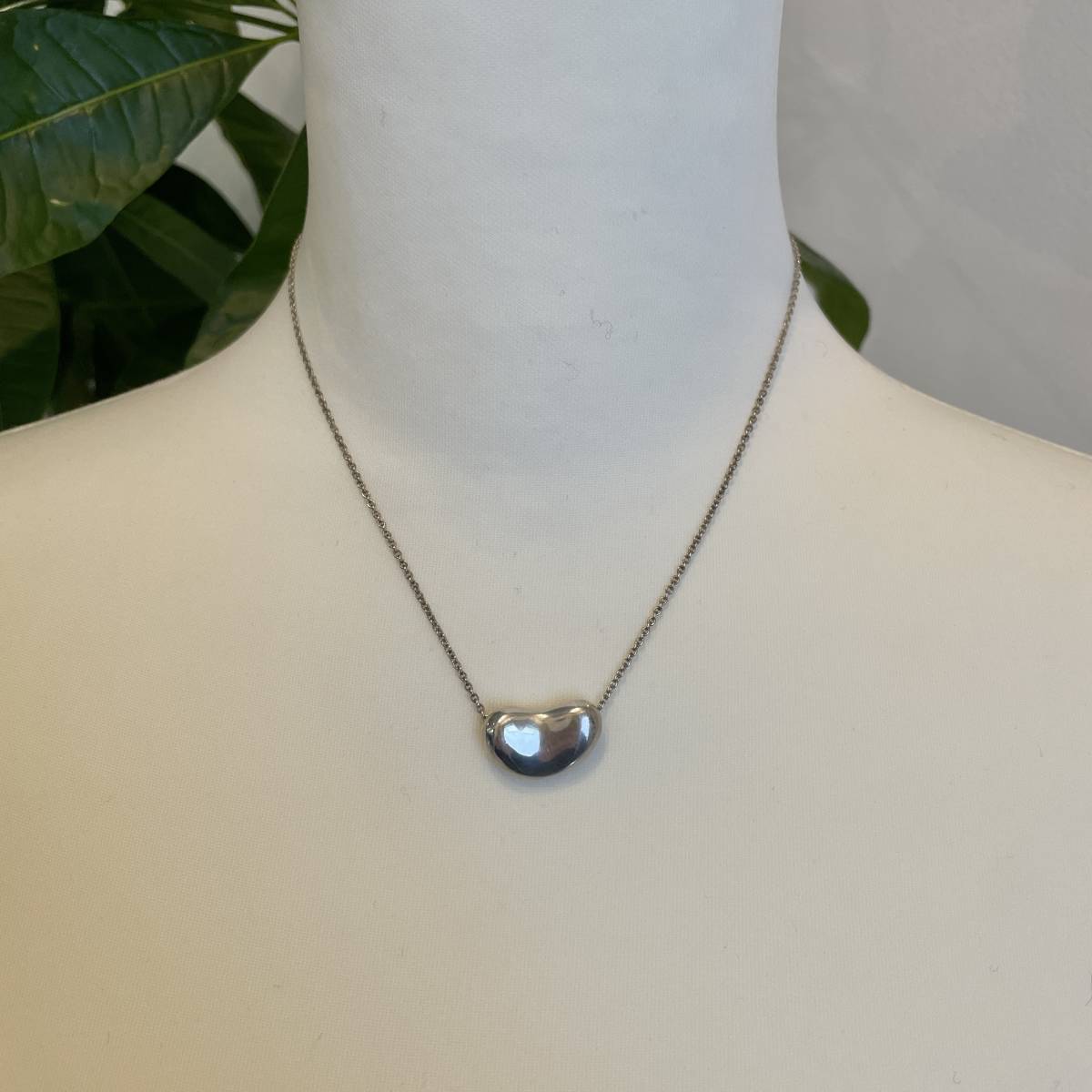 ティファニー 1円 ネックレス TIFFANY＆Co & SV925 ビーン 