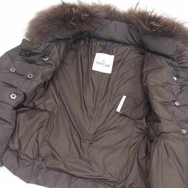 ◇MONCLER モンクレール KELLYFUR ケリーファー ラクーンファー ダウン 