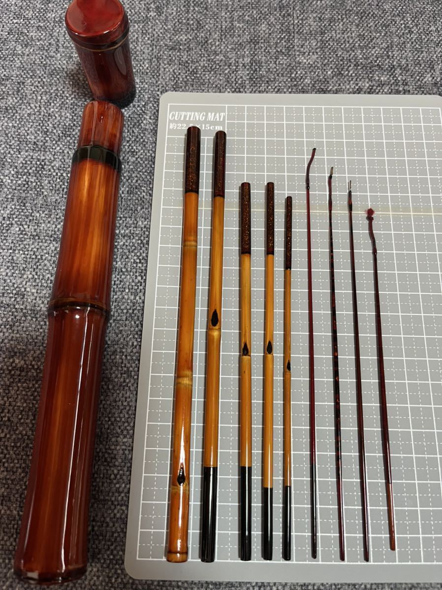 和竿　竹竿　タナゴ竿　古竹矢竹　75-Ⅾ10 和竿 タナゴ竿 タナゴ竿 和竿 竹竿 古竹矢竹 75-Ⅾ10 和｜