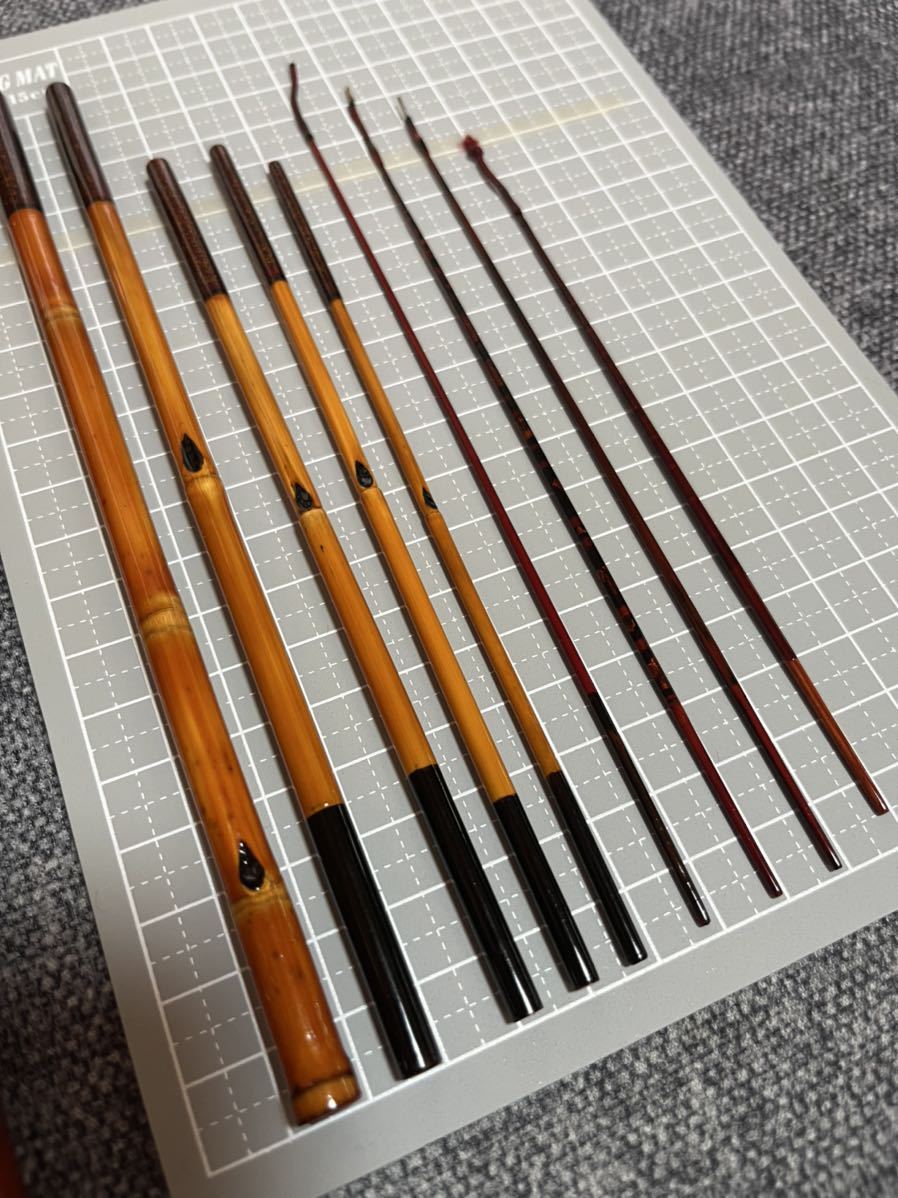 タナゴ竿 和竿 竹竿 古竹矢竹 75-Ⅾ10 和｜Yahoo 和竿 タナゴ