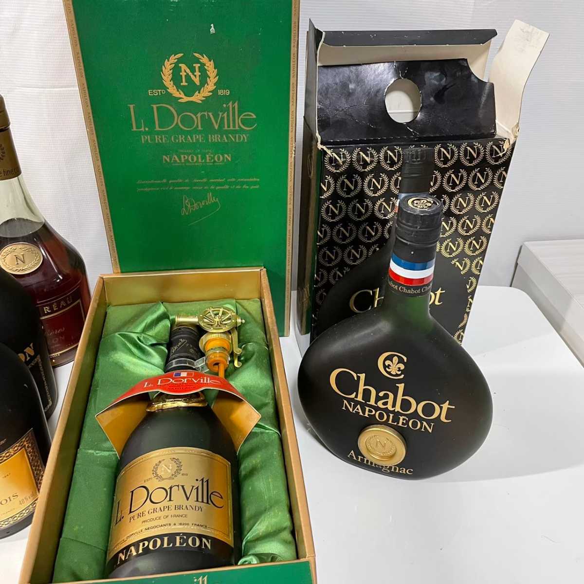 古酒 未開栓 ブランデーセット HINE 他 コニャック ナポレオン セット