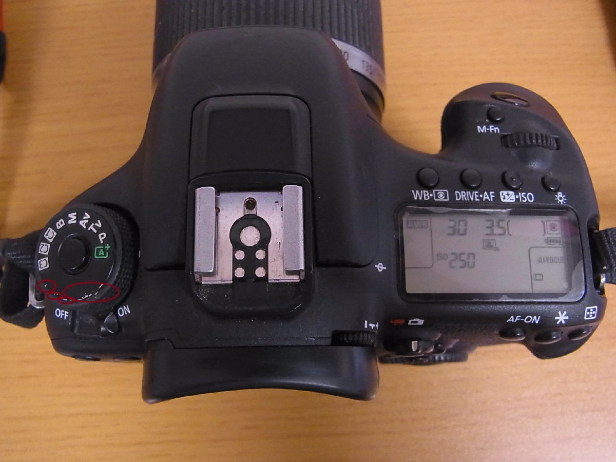 ☆キャノン EOS7DMarkⅡ レンズ EF-S 18-200mm 保証なし、現状渡し