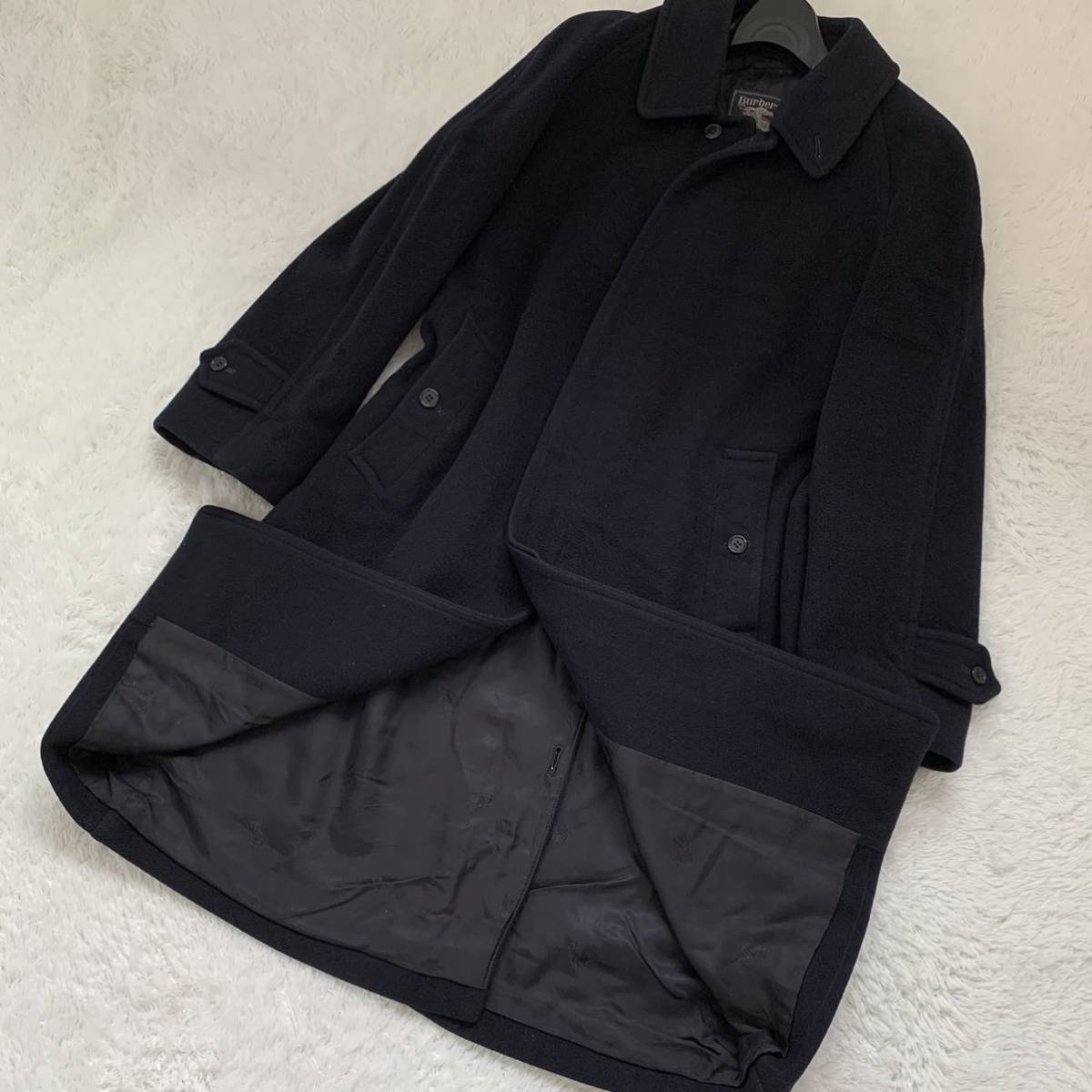 赤字超特価，豊富な 6 BURBERRYS バーバリーズ カシミヤ混 サイズ46 ステンカラーロングコート ステンカラーコート ヴィンテージ アウター L〜XL相当(Lサイズ)｜売買されたオークション情報、yahooの商品情報をアー 男性用