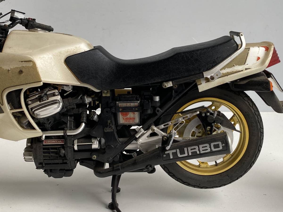 ④2◇バイク◇HONDA CX500 TURBO ホンダ 全長37cm 旧車 絶版 TAMIYA 