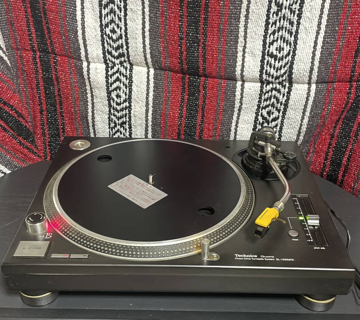 Technics テクニクス SL-1200MK5 ターンテーブル カートリッジ（中古 