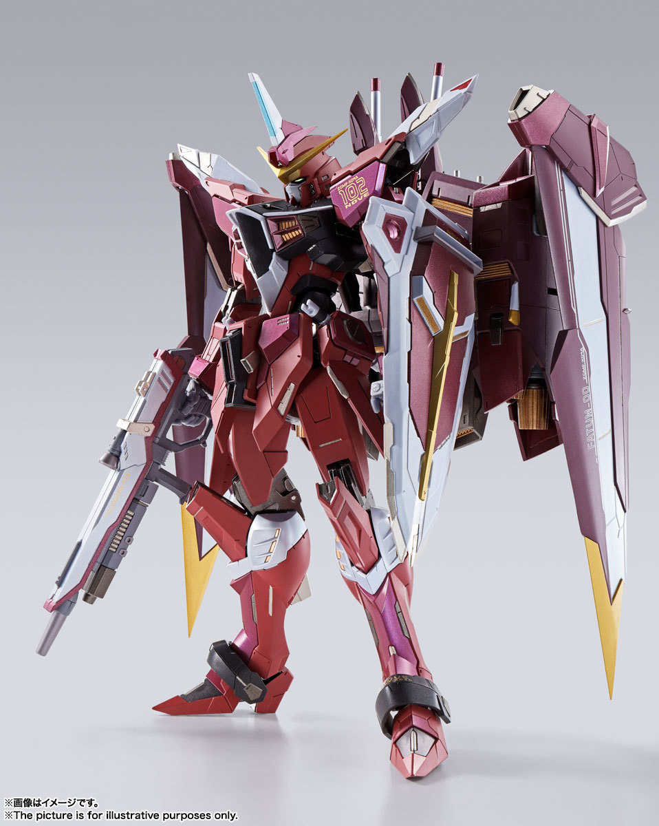 新品未開封 METAL BUILD ジャスティスガンダム メタルビルド BUILD