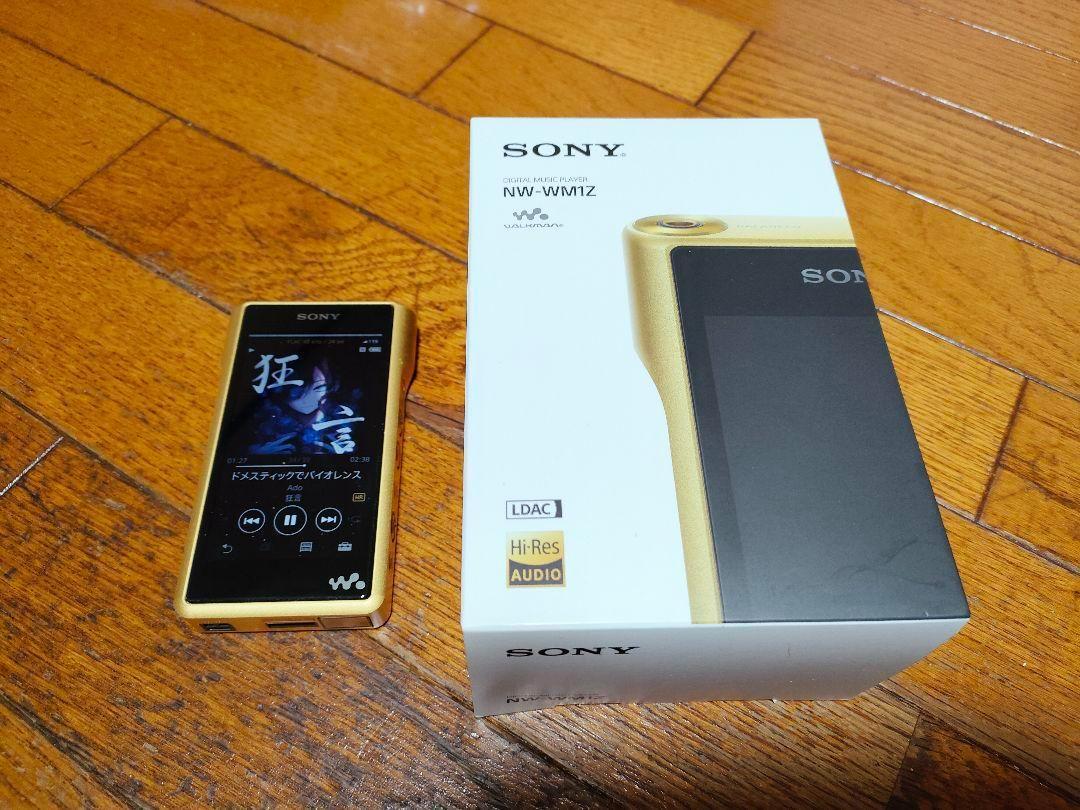 SONY WALKMAN NW-WM1Z Sony NW-WM1Z Walkman N (Gold ways