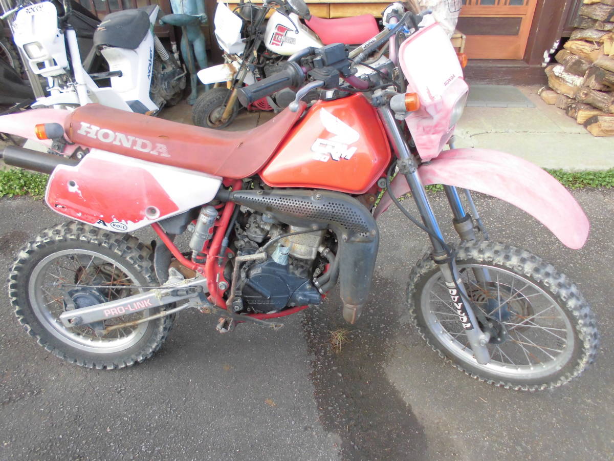 HONDA ホンダ CRM80 中古 実働 ヴィンテージ 販売証明で公道走行可 
