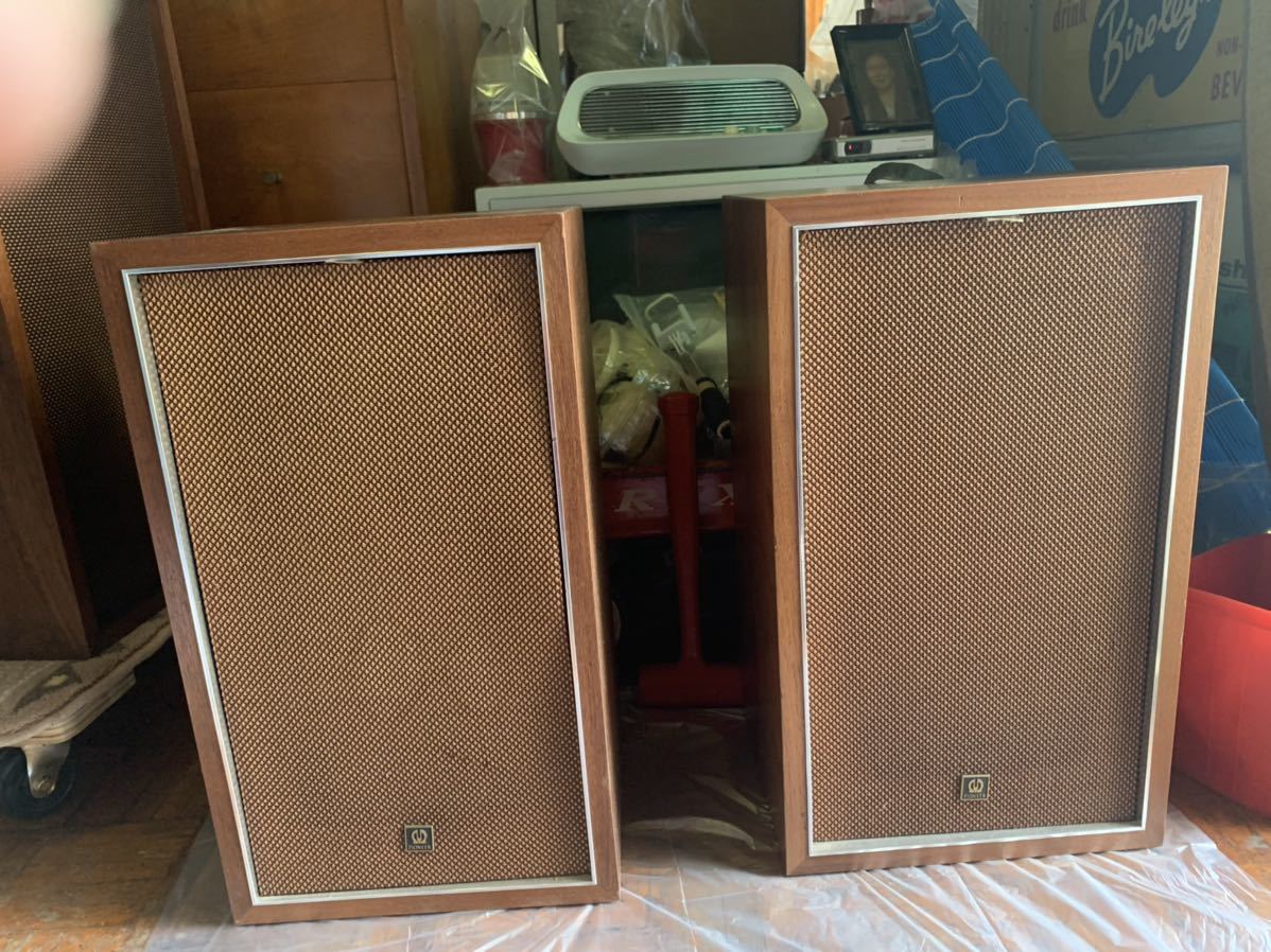 昭和レトロ 1960s パイオニア CS-5 スピーカー pioneer 天然