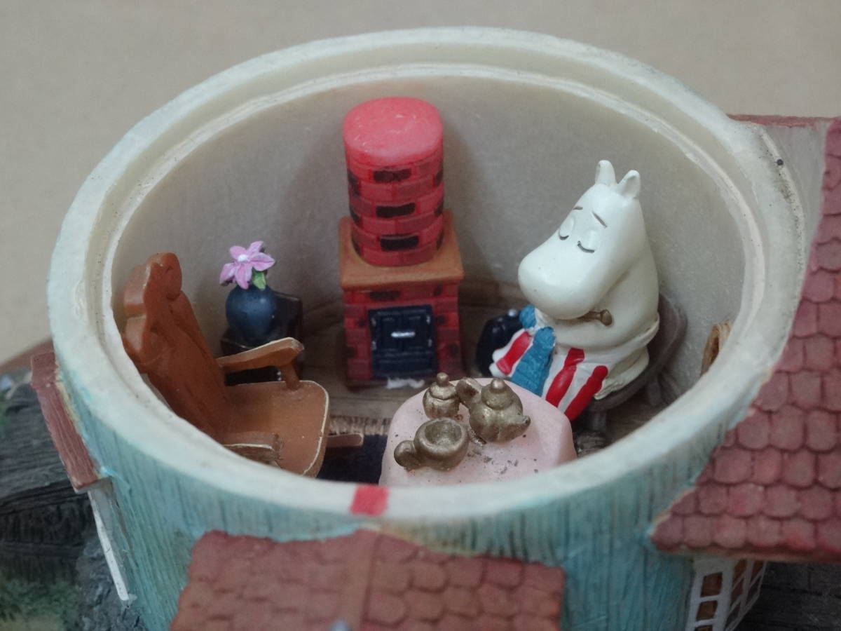 ベネリック□ムーミン一家 ムーミンハウス セパレート 欠けあり