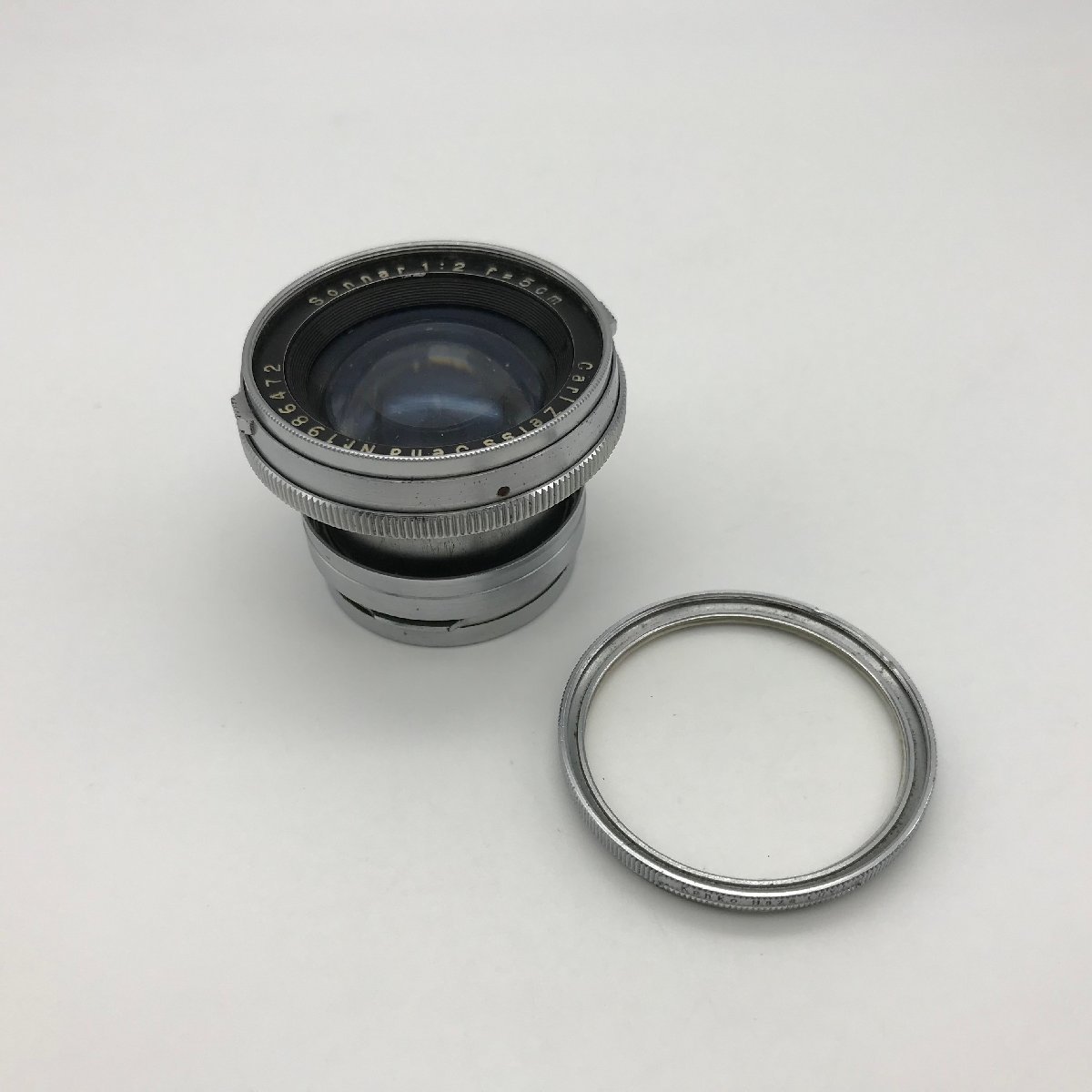 Zeiss Jena Sonnar Carl 5cm f2 for – 50mm Contax Lens F2