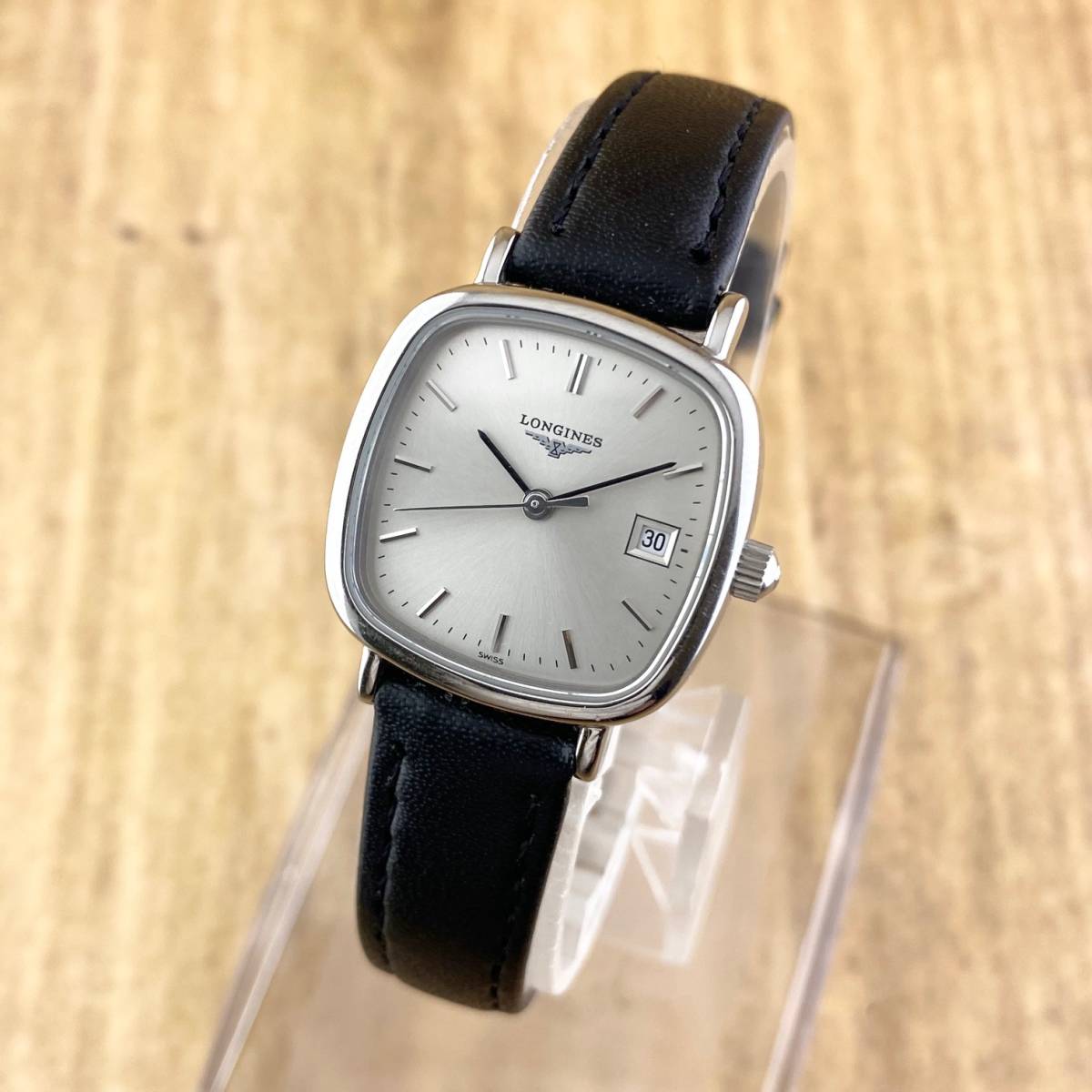稼動品 LONGINES ロンジン オポジション デイト レディース 腕時計