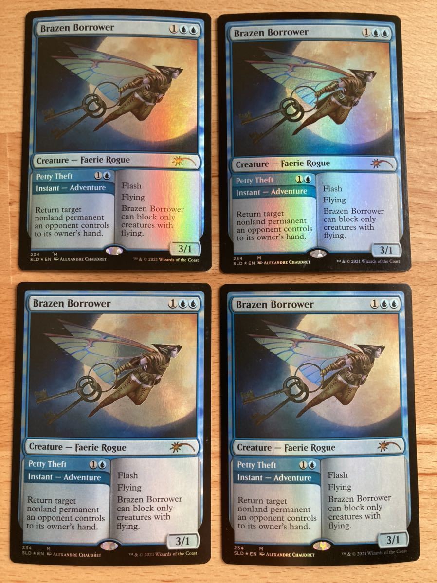 SLD 厚かましい借り手 英FOIL1枚 MTG 厚かましい借り手 foil Borrower