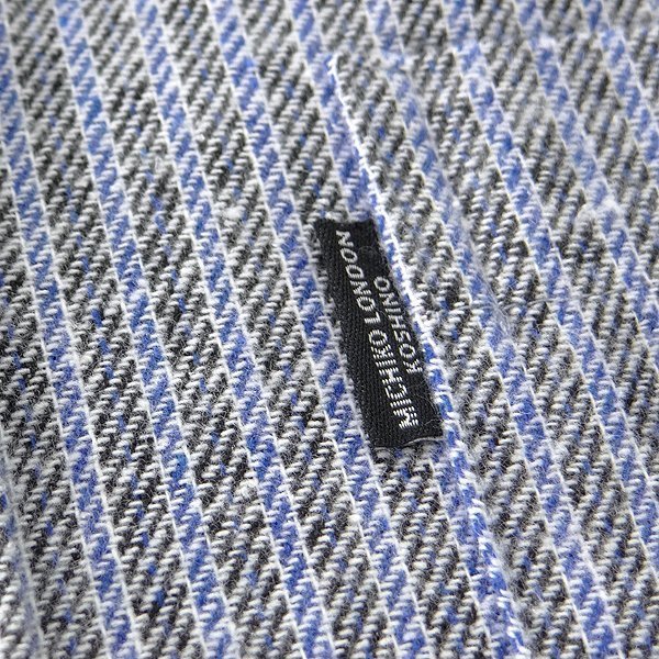 ミチコロンドン ストライプ 新品 ジャズネップ フランネル シャツ 秋冬 WARM LONDON アウトレットMICHIKO LL 暖色系 Studios(Acne)◇FA-UX-SHIR000015&frasl;フェイスパッチ&frasl;長袖シャツ&frasl;S Acne ミチコロンドンコシノ NIKKEI
