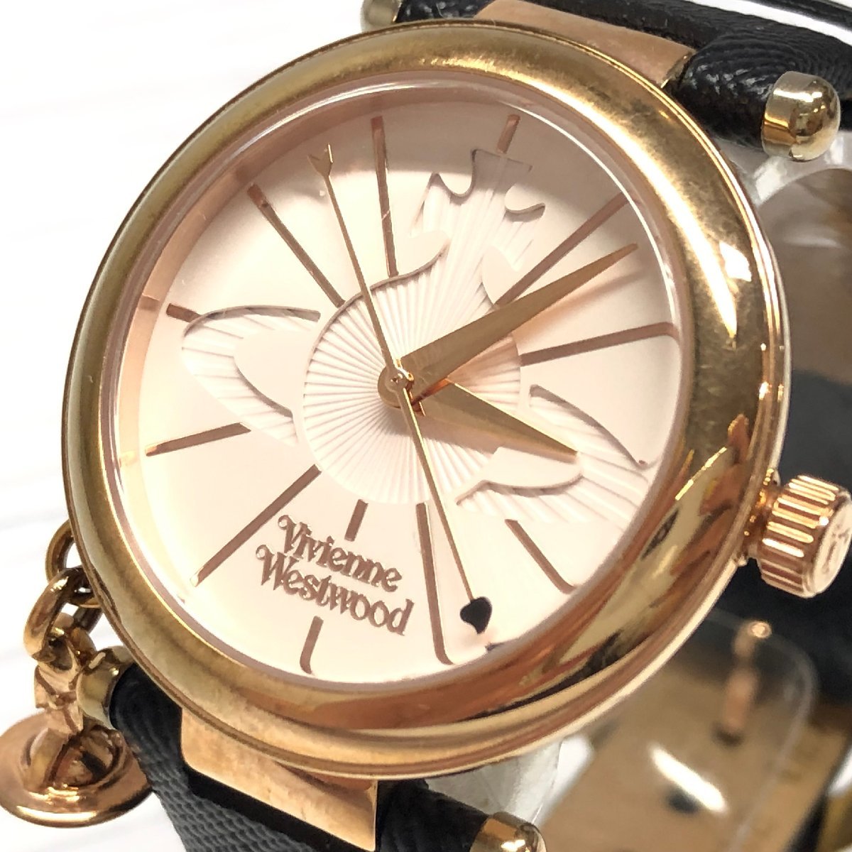 f001 B 美品 ヴィヴィアン・ウエストウッド レディース腕時計  
