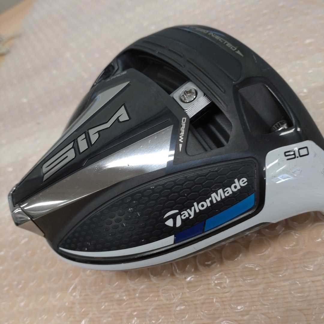 中古】テーラーメイド SIM 9.0° TaylorMade シム ドライバー ヘッド
