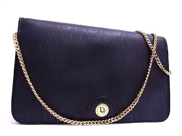  1円 ChristianDior ディオール ハニカム柄 PVC ショルダーバッグ 肩掛けかばん 斜め掛け ポシェット レディース ブラック系 AE0126uN(その他)｜売買されたオークション情報、yahooの商品情報をアーカ かばん、バッグ