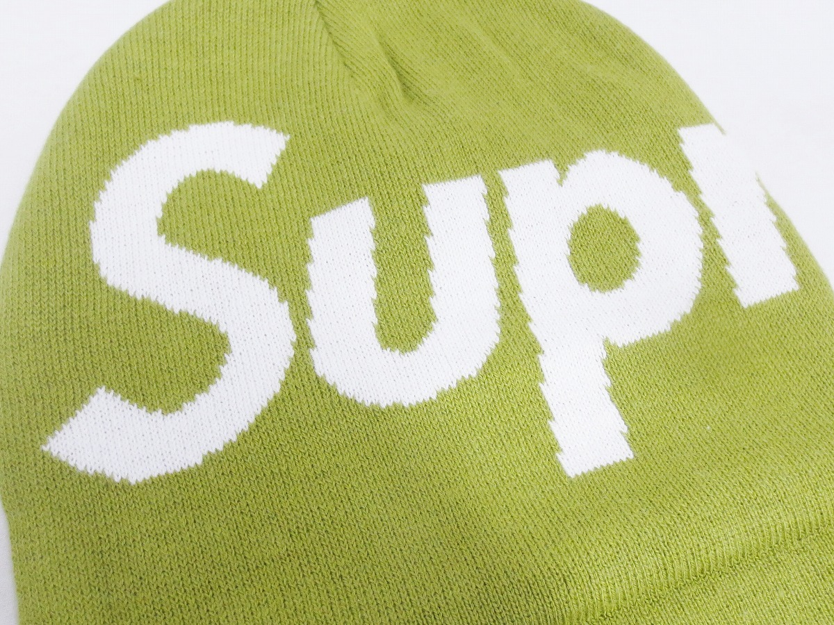 未使用☆Supreme / Big Logo Beanie 4点セット 17FW カシミヤ混 