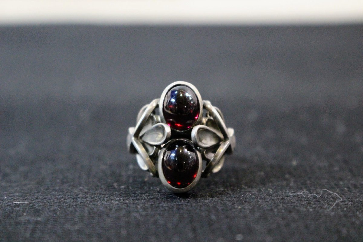 HT-0132-6 Georg Jensen ジョージ・ジェンセン シルバー 925 リング 