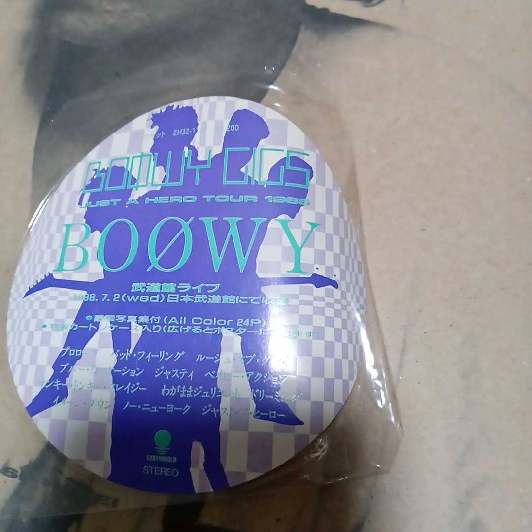希少】BOOWY GIGS JUST A HERO TOUR 1986(限定盤BOX) ボウイ カセット